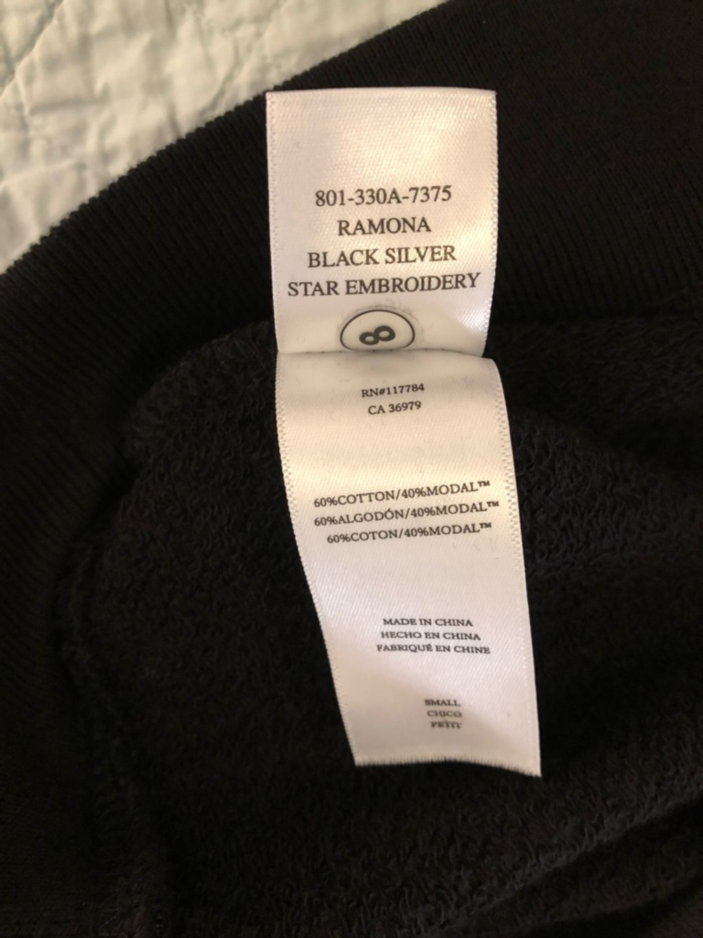 Rails Ramona Star embroidered sweatshirt. Size small. - Picture 8 of 11